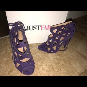 Just fab purple  heels